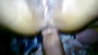 與一個金發女郎在辦公室的熱肛交